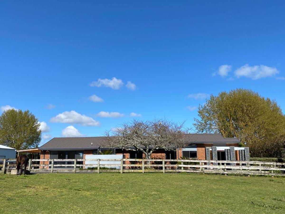 Unique Equestrian Lifestyle Bed & Breakfast Tamahere Exterior foto